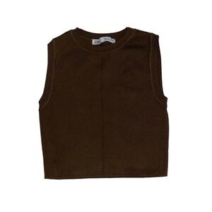 Brown Zara tank